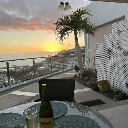 Beautiful Sunshine And Sea View Apartment Puerto Rico (Gran Canaria)